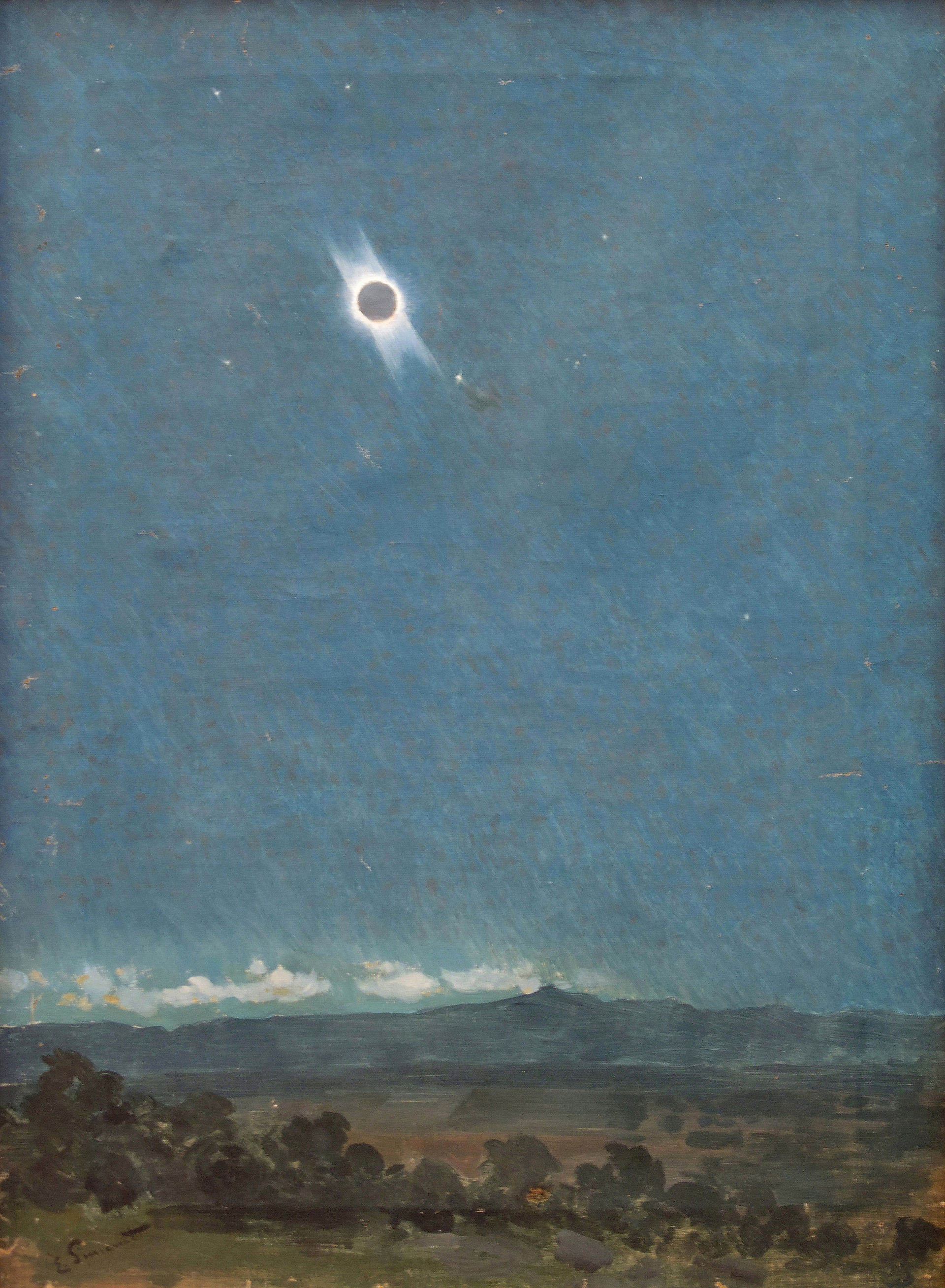 Óleo «Eclipse» de Enrique Simonet, 1905