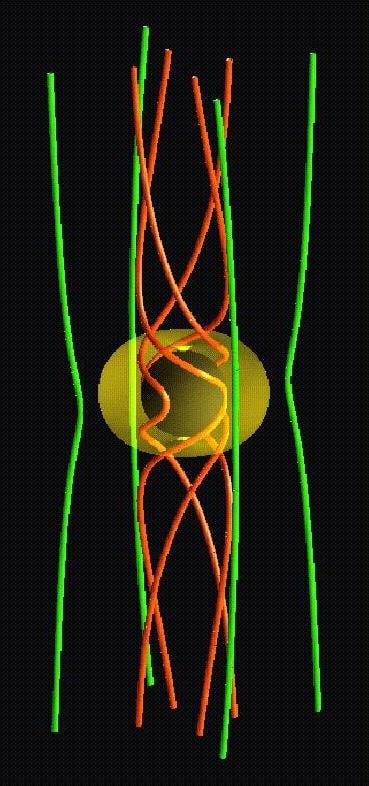 Black Hole in 3-D