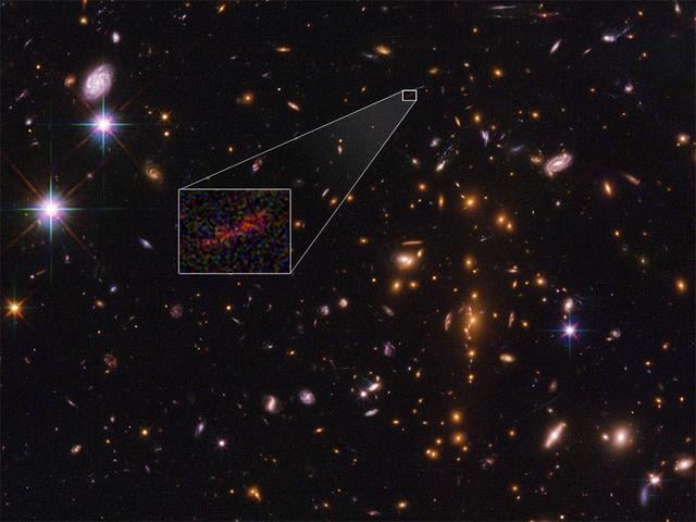 Hubble Spots Embryonic Galaxy SPT0615-JD